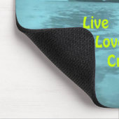 LiveLiebe-Kreuzfahrt Mousepad (Ecke)