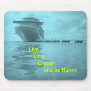 LiveLiebe-Kreuzfahrt Mousepad
