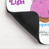 LiveLiebe-Lachen Mousepad (Ecke)