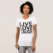 LiveLiebe-Lachen-T - Shirt (Vorne ganz)