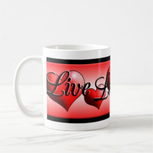 LiveLiebe-Lachen-Tassen Kaffeetasse