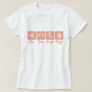 LiveLiebe-Lachen-Wiehern T-Shirt