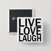LiveLiebe-Lachenknopf Button (Vorne & Hinten)