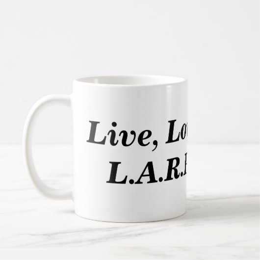 LiveLiebe LARP Kaffeetasse (Links)