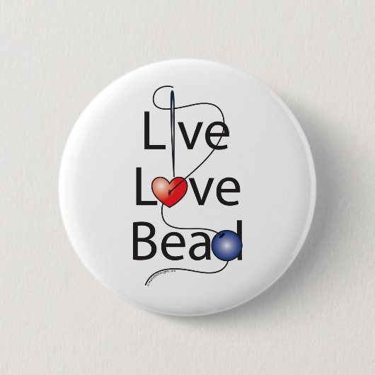 LiveLiebe-Perle Button (Vorderseite)