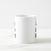 LiveLiebe-Perle Kaffeetasse (Mittel)