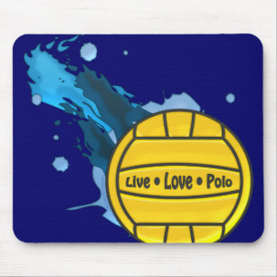 LiveLiebe-Polo - Wasser-Polo Mousepad