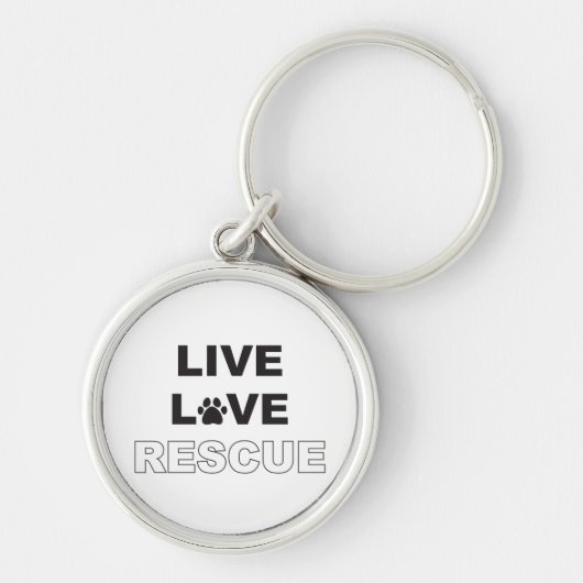 LiveLiebe-Rettung Schlüsselanhänger (Vorne)
