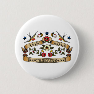LiveLiebe Rockhounding Button