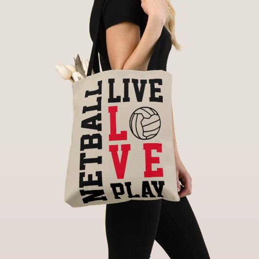 LiveLiebe-Spielnetball-Zitat Tasche (Von Nahem)