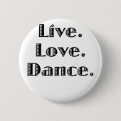 LiveLiebe-Tanz Button (Vorderseite)