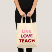 LiveLiebe unterrichten Tasche (Vorderseite (Produkt))