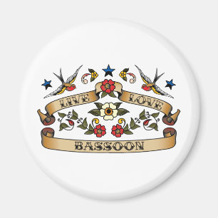LiveLiebeBassoon Magnet