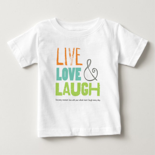 LiveLiebelachen-T-Shirts Baby T-shirt (Vorderseite)
