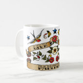 LiveLiebePaintball Kaffeetasse (Vorderseite Links)