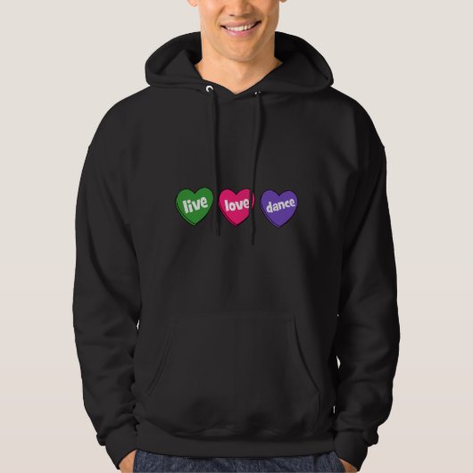 LiveLiebetanz Hoodie (Vorderseite)