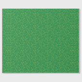 Lively Green Dot Patterns for Organic Design Geschenkpapier (Flach)