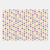 Lively Green, Yellow, Pink, Blue, Oran Combo Geschenkpapier Set (Vorderseite 3)