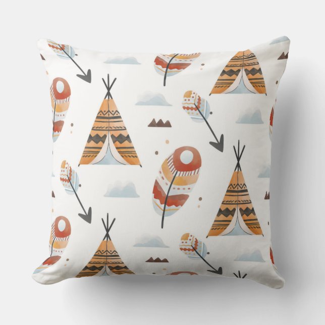 Lively Hues Accent Pillow Kissen (Vorderseite)