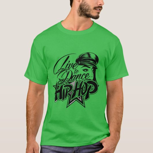 LIVEO DANCE HIP HOP Junge T-Shirt (Vorderseite)