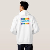 Liveops "Pride Hoodie" Hoodie (Schwarz voll)