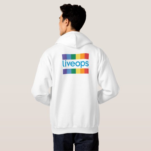 Liveops "Pride Hoodie" Hoodie (Schwarz voll)