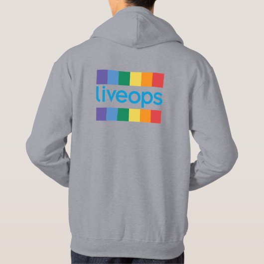 Liveops "Pride Hoodie" Hoodie (Rückseite)