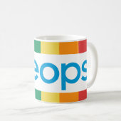 Liveops "Pride"-Tasse Kaffeetasse (VorderseiteRechts)