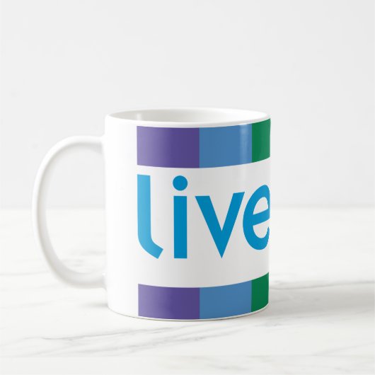 Liveops "Pride"-Tasse Kaffeetasse (Links)