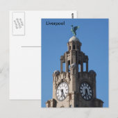 Liver Bird Postcard Postkarte (Vorne/Hinten)