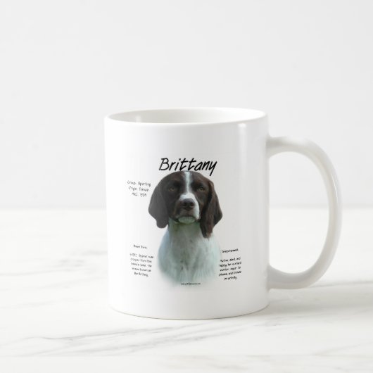 Liver Brittany Spanische Geschichte Kaffeetasse (Rechts)