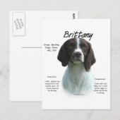 Liver Brittany Spanische Geschichte Postkarte (Vorne/Hinten)