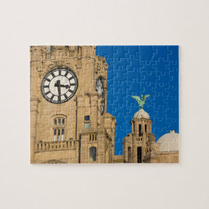 Liver Building, Liverpool, Merseyside, England Puzzle