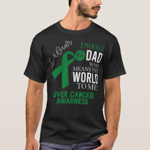 Liver Cancer Fight Cancer Ribbon T-Shirt