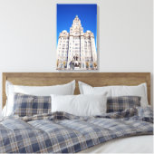 Liver Canvas Print Leinwanddruck (Insitu (Schlafzimmer))
