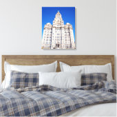 Liver Canvas Print Leinwanddruck (Insitu (Schlafzimmer))
