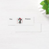 Liver Dalmatiner Paws Gift Tags (Schreibtisch)