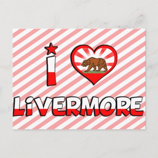 Livermore, CA Postkarte (Vorderseite)