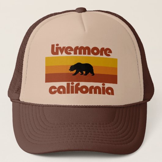 Livermore, Kalifornien Truckerkappe (Vorderseite)