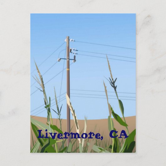 Livermore Postkarte (Vorderseite)