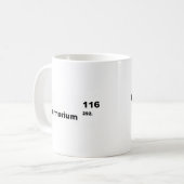 livermorium kaffeetasse (Vorderseite Links)