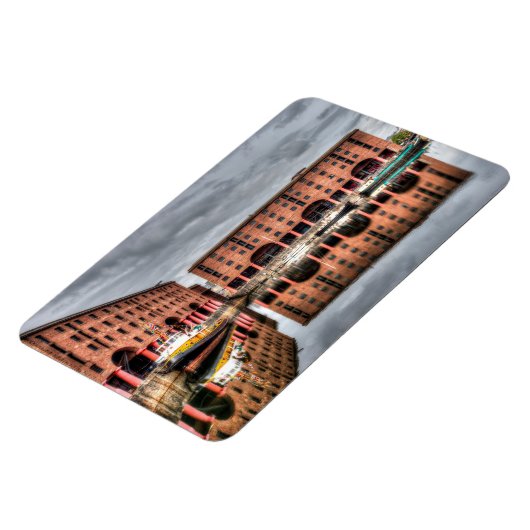 Liverpool Albert Dock Magnet (Linke Seite)