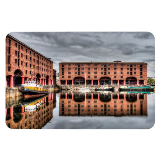 Liverpool Albert Dock Magnet (Horizontal)