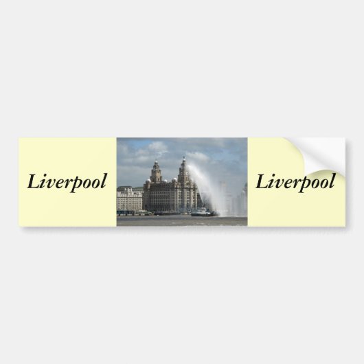 Liverpool Autoaufkleber (Vorne)