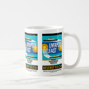 Liverpool - Belfast Ferry Kaffeetasse
