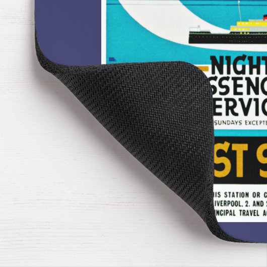 Liverpool - Belfast Ferry Mousepad (Ecke)