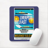Liverpool - Belfast Ferry Mousepad (Mit Mouse)