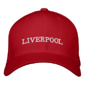 Liverpool Bestickte Baseballkappe (Vorderseite)