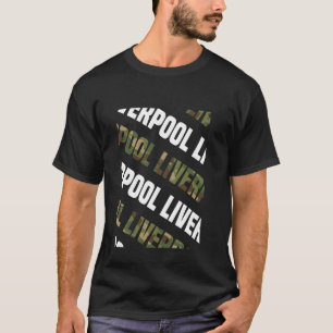 Liverpool Camouflage Muster Green Camouflage T-Shirt