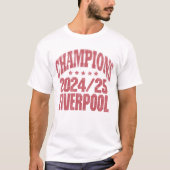 Liverpool Champions. Vintag. T-Shirt (Vorderseite)